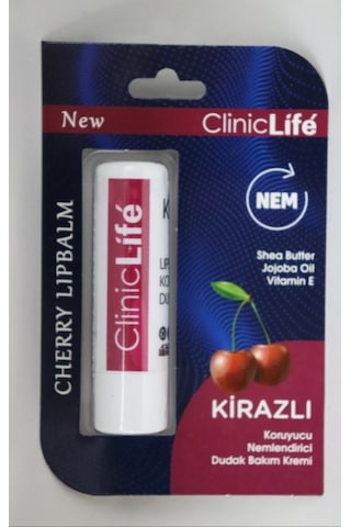 Cliniclife Dudak Bakım Kremi Kiraz