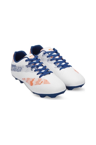 Slazenger CYPRUS KR Erkek Halı Saha Beyaz / Saks Mavi Futbol Ayakkabısı