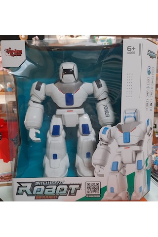 Oyuncak Robot Sesli Işıklı Hareketli İnteraktif Şarjlı Pilli