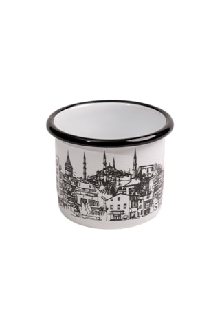 İstanbul Silüet Emaye Bardak 330 Ml No:89