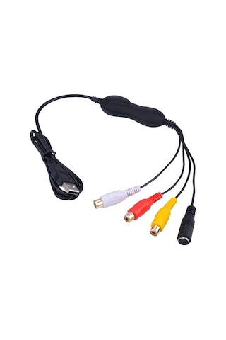 Alfais 4754 Usb 2.0 Xbox Ps3 Vhs Hi8 Mini Dv Video Capture Ezcap