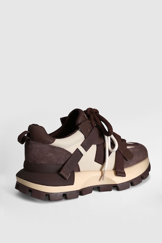 Lufian Yoko Kadın Sneaker Ayakkabı Kahverengi Kahverengi 121230088100400