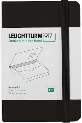Leuchtturm1917 Lüks Kartvizitlik, Siyah