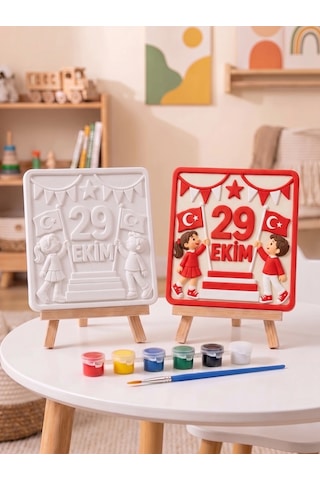15x15 29 Ekim Taş Boyama Seti Çocuk Ve Yetişkin Hobi Kiti 15x15 29 Ekim Taş Boyama Seti Çocuk Ve Yetişkin Hobi Kiti