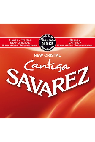 Savarez 510Cr New Cristal Cantiga Normal Tension Klasik Gitar Tel