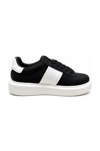Lufian 121230055 Luna Deri Unisex Sneaker Ayakkabı Siyah