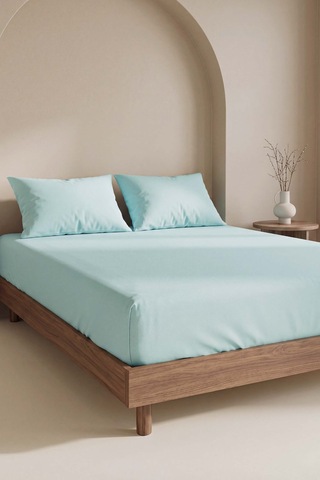 Mint Çift Kişilik Lastikli Çarşaf Takımı 160x200 Cm - 3 Parça