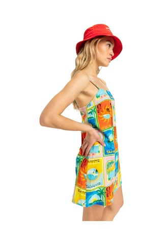 Roxy Roxy Atlas Playa Blanca Slip Dress Kadın Elbise Xbyr Çok Renkli