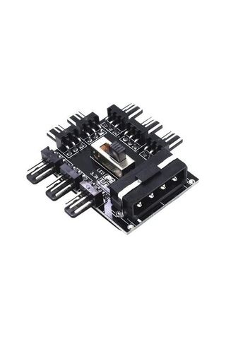 Px-4336 3 Pin Girişli 8 Port Fan Çoklayıcı Kart Diğer