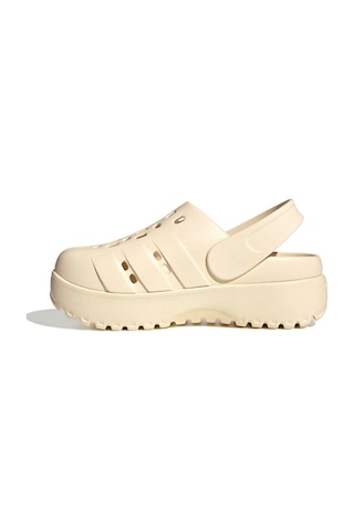 Adidas Adilette Platform Clogs Kadın Ekru Terlik Ekru