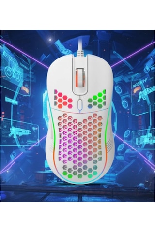 Biraytech Trio - G907 Rgb Gaming Mouse Usb Kablolu Oyuncu Faresi G907