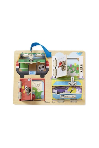 Melissa And Doug Ahşap Kilit Ve Çilingir Tahtası