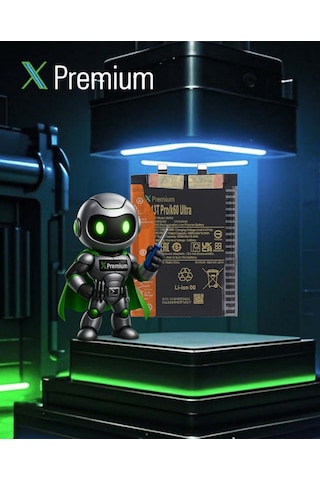 Xpremium Xiaomi Mi 13t Pro Bm5s Batarya 5000 Mah Süper Yüksek Kapasiteli Güçlendirilmiş Pil