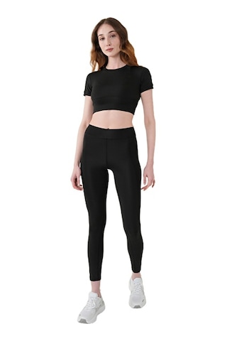 Musclecloth Aura Cepli Toparlayıcı Tayt Siyah