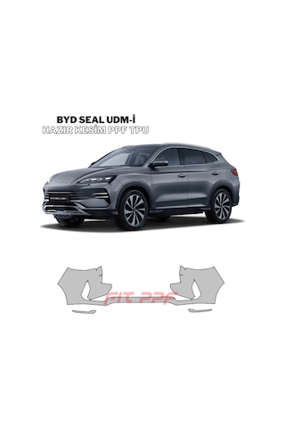 Byd Seal U Dm-i Hazır Kesim, 210 Mikron Premium Tpu Ppf Film-bagaj Kapağı