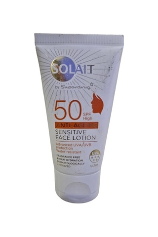 Solait  Hassas Ciltler için Güneş Kremi SPF50 50 ML