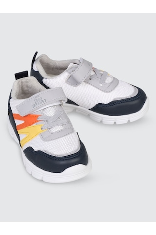 Civil Sport Erkek Çocuk Spor Ayakkabı 22-25 Numara Beyaz-sarı Sarı-beyaz