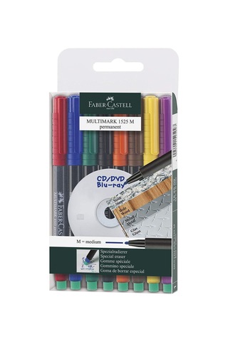 Faber-castell Permanent M , 8li Çok Renkli