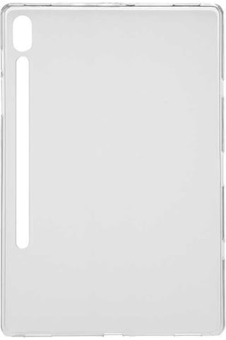 Galaxy Tab S7 Fe Lte T737-t736-t733-t730 Kılıf Uyumlu Zore Tablet Süper Silikon Kapak-renksiz Tablet Kılıfı