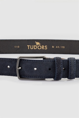 Tudors Hakiki Deri Erkek Lacivert Kemer-23768-lacivert Lacivert