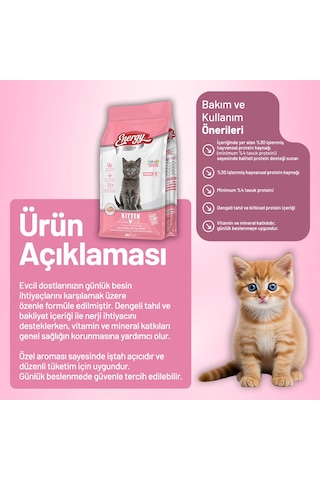Tavuklu Yavru Kedi Maması 3 Kg - 4 Adet