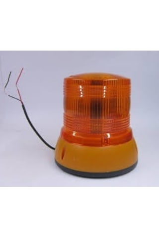 12v-24v Çakar Tepe Lambası Sarı Ledli 145 145 Mm - Tas-060