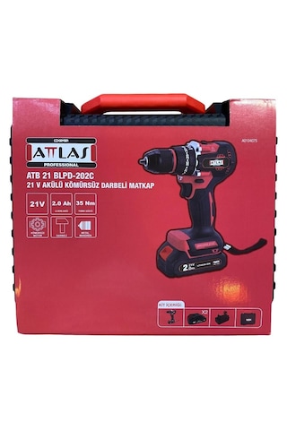 Attlas ATB BLPD 21 V Akülü Kömürsüz Darbeli Matkap