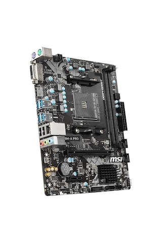 MSI A320M-A PRO AMD A320 3200 MHz (OC) DDR4 Soket AM4 mATX Anakart