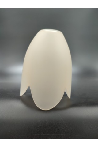 Avize Camı.somon Renkte. Mum Ampule Göre E.14 Açık Somon