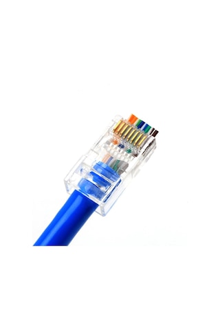 Yeni Nesil Delikli Cat6/Cat5 Rj45 Jack Konnektör Utp Jak 100 Adet