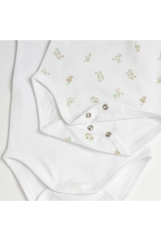 Chicco Kız Bebek 2li Askılı Body Set 09101482000000 000033 Beyaz
