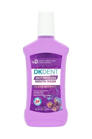 Dermokil Dk Dent Karanfil Özlü Ağız Bakım Suyu 500 ML Dermokil Dk Dent Karanfil Özlü Ağız Bakım Suyu 500 ML