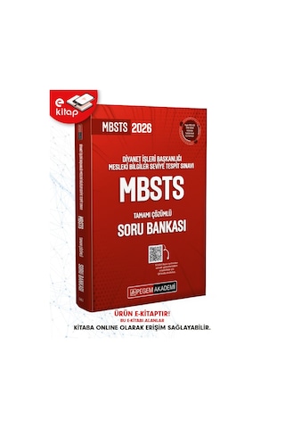 2026 Diyanet İşleri Başkanlığı Mesleki Bilgiler Seviye Tespit Sınavı Mbsts Tamamı Çözümlü E-soru Bankası