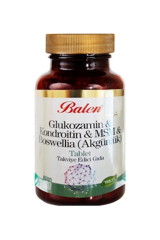 Balen Glukozamin Kondroitin Msm+Boswelia 1200 MG 120 Tablet 2 Adet
