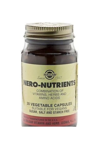 Solgar Nero-Nutrients 30 Kapsül