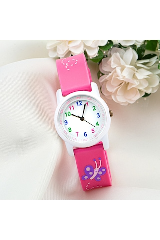Pinkoli Çocuk Saati Silikon Kordon Kız Çocuk Kol Saat ST-304041