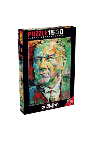 Anatolian 1500 Parçalık Puzzle - Mustafa Kemal ATATÜRK 4555