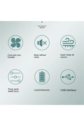 İkili Soğutma Boyun Fanı, Taşınabilir Usb Şarjlı Boyun Askılı Fan, İkili Soğutma Mini Fan, Led Işıklar Ve Aromaterapi İle Dış Mekan Tembel Fan.