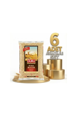 Duru Pilavlık Bulgur 6x1 Kg