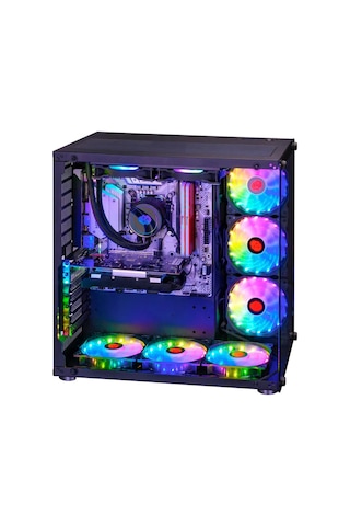 Coldpower Seaview 7X ARGB Temperli Cam 750W 80+ Bronze E-ATX Bilgisayar Kasası