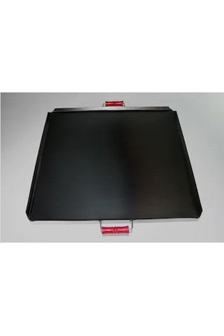 Ocak Üstü Kare Ekmek Yufka ve Gözleme Sacı Bombeli Kulplu Model