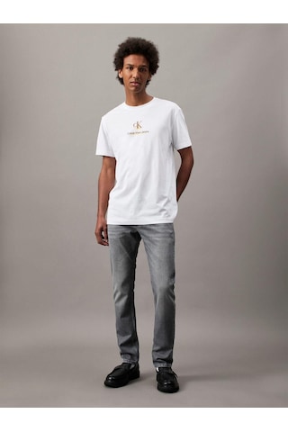 Erkek Slim Gri Jeans-6504 Gri