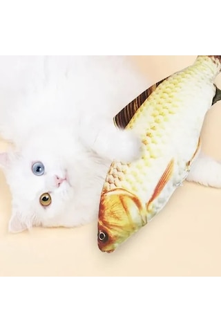 Dodes Peluş Balık Kedi Oyuncağı