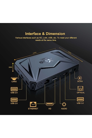 Econicword 4k Uhd Tv Kutusu 2 Gb 16 Gb