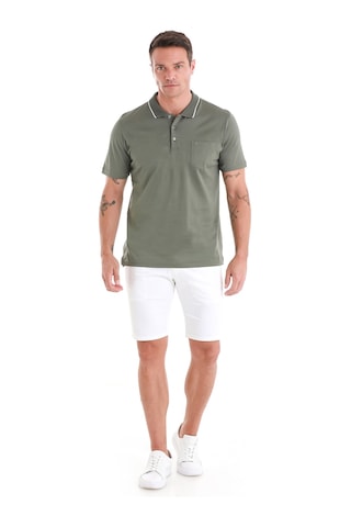 Hatemoğlu Haki Regular Fit Düz Merserize Polo Yaka 100% Pamuk Tişört 35361023c002 022 Haki