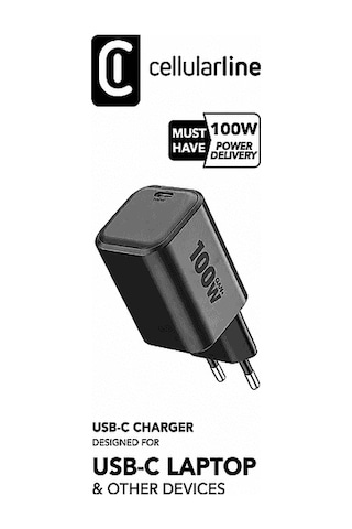 Cellularlıne 100w Laptop Şarj Adaptörü Siyah
