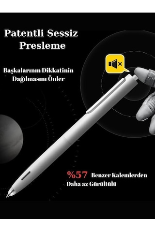 Writech 0.5 Mm Mavi Mürekkepli Basmalı Jel Kalem Seti Genel
