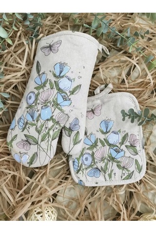 Cherir Eldiven Ve Tutacak Seti 162694764 Yeşil