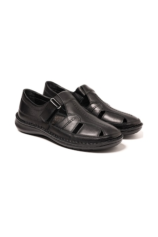 Sneaker Erkek Og-146 John May 101 Siyah Dolaplı Deri