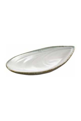 Pasabahce Mussel Seramik Servis Tabağı 19 Cm - 1 Adet Cok Renkli